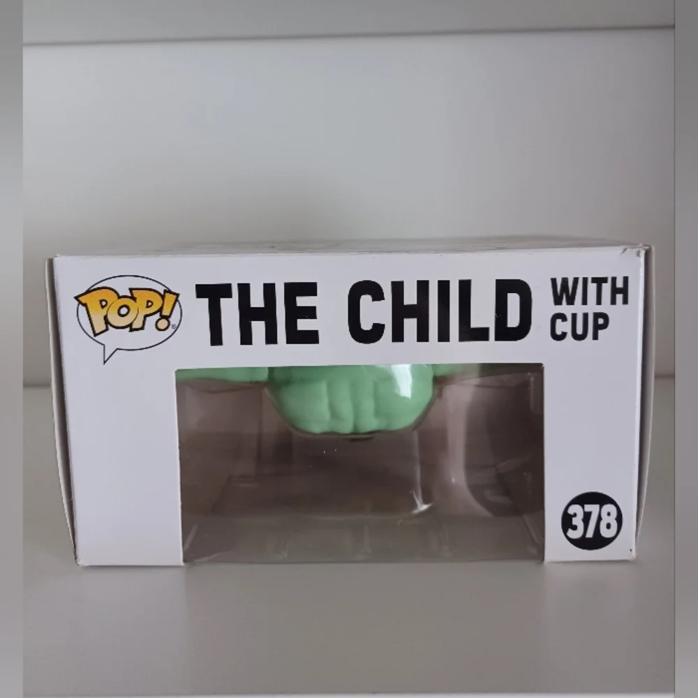 The Child Grogu With Cup From Star Wars‎ Mandalorian 378 Vinyl Figure Funko Pop